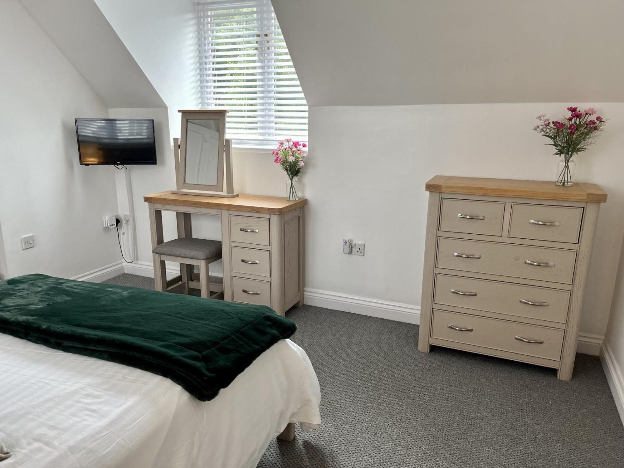 Villa The Coach House - With Hot Tub à St Austell Chambre photo